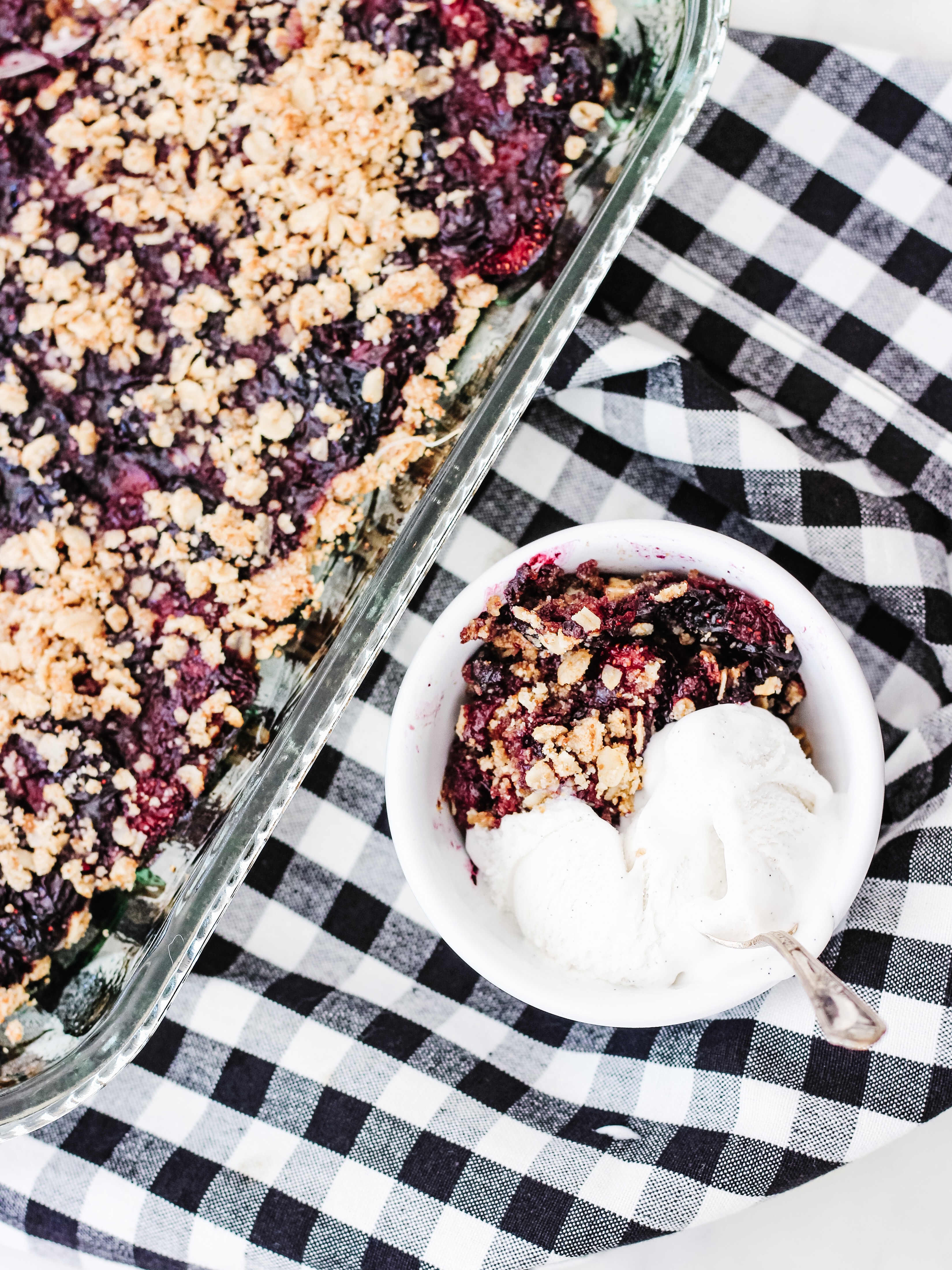 Gluten Free Berry Cobbler