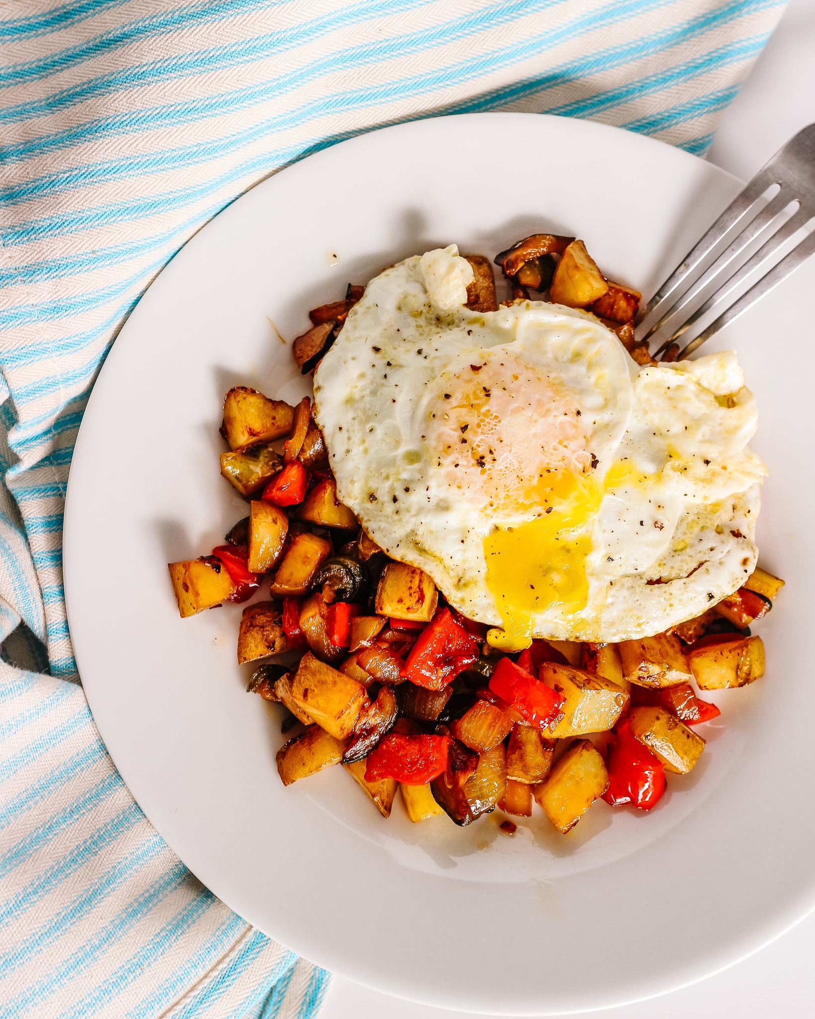 Vegetarian breakfast hash